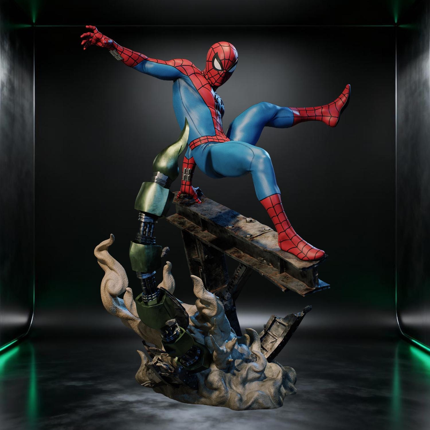 Spiderman diorama - Etsy 日本