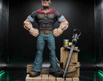Popeye - The Sailor Man STL File