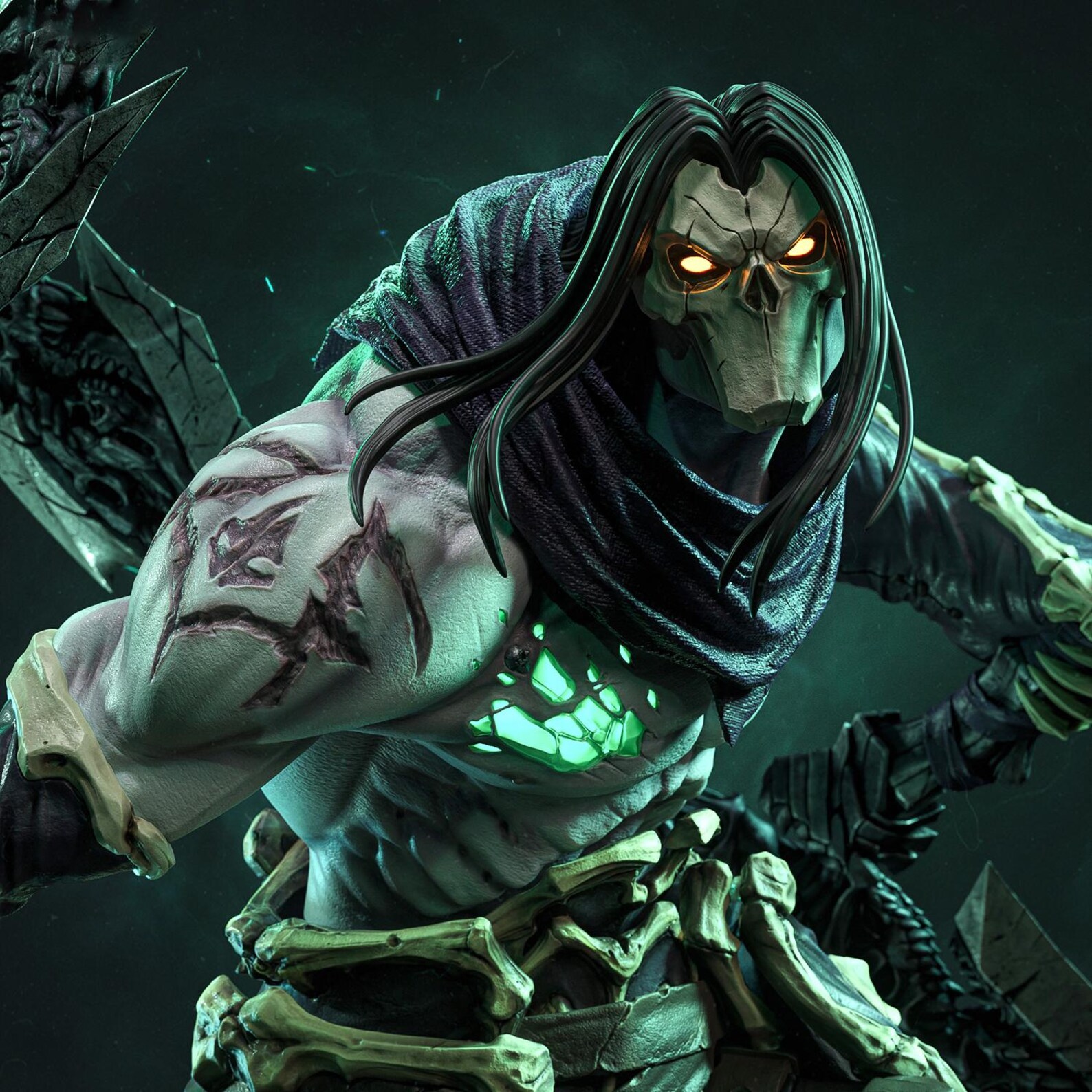 Death - Darksiders 2 STL 3D Print Model - Etsy