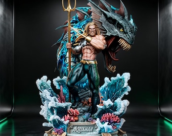 Aquaman -fan Art, by Zez Studios'. Unpainted 3D Printed Kit 1/6