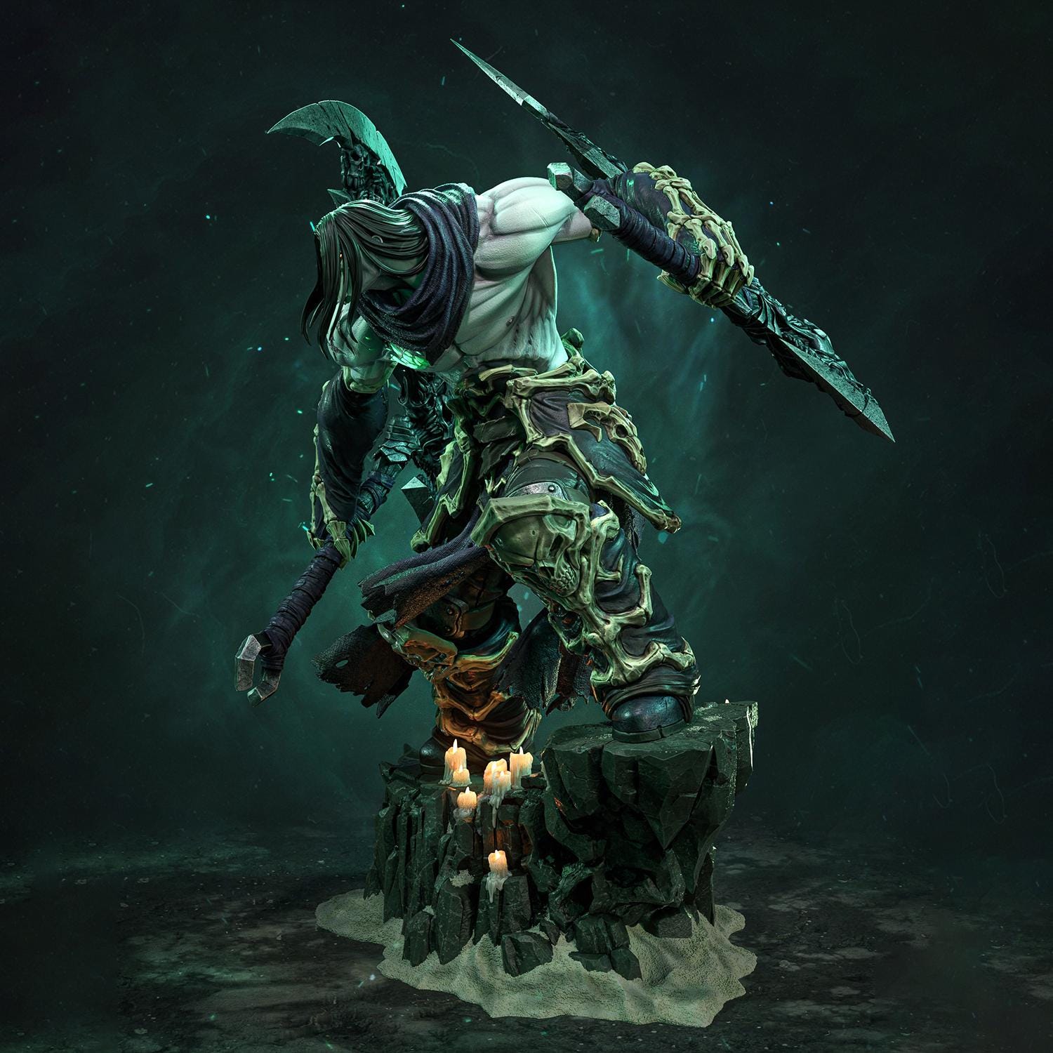 Death - Darksiders 2 STL 3D Print Model - Etsy