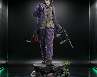 Joker - Movie Villain STL (Fullsize + Bust)