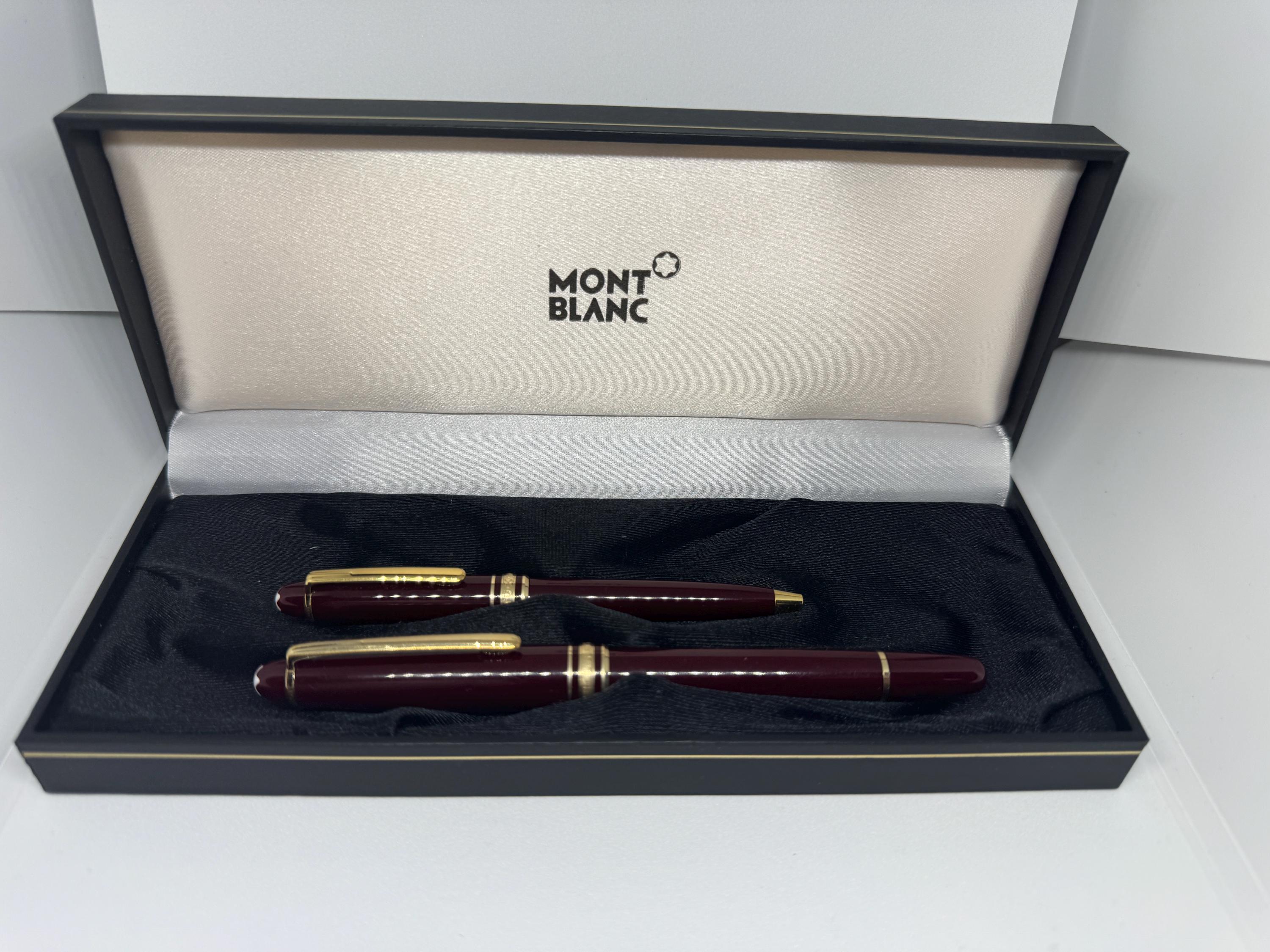 MONTBLANC Meisterstück 146 Bordeaux 14K Buy Montblanc Meisterstück 144 Bordeaux Fountain Pen & Ballpoint