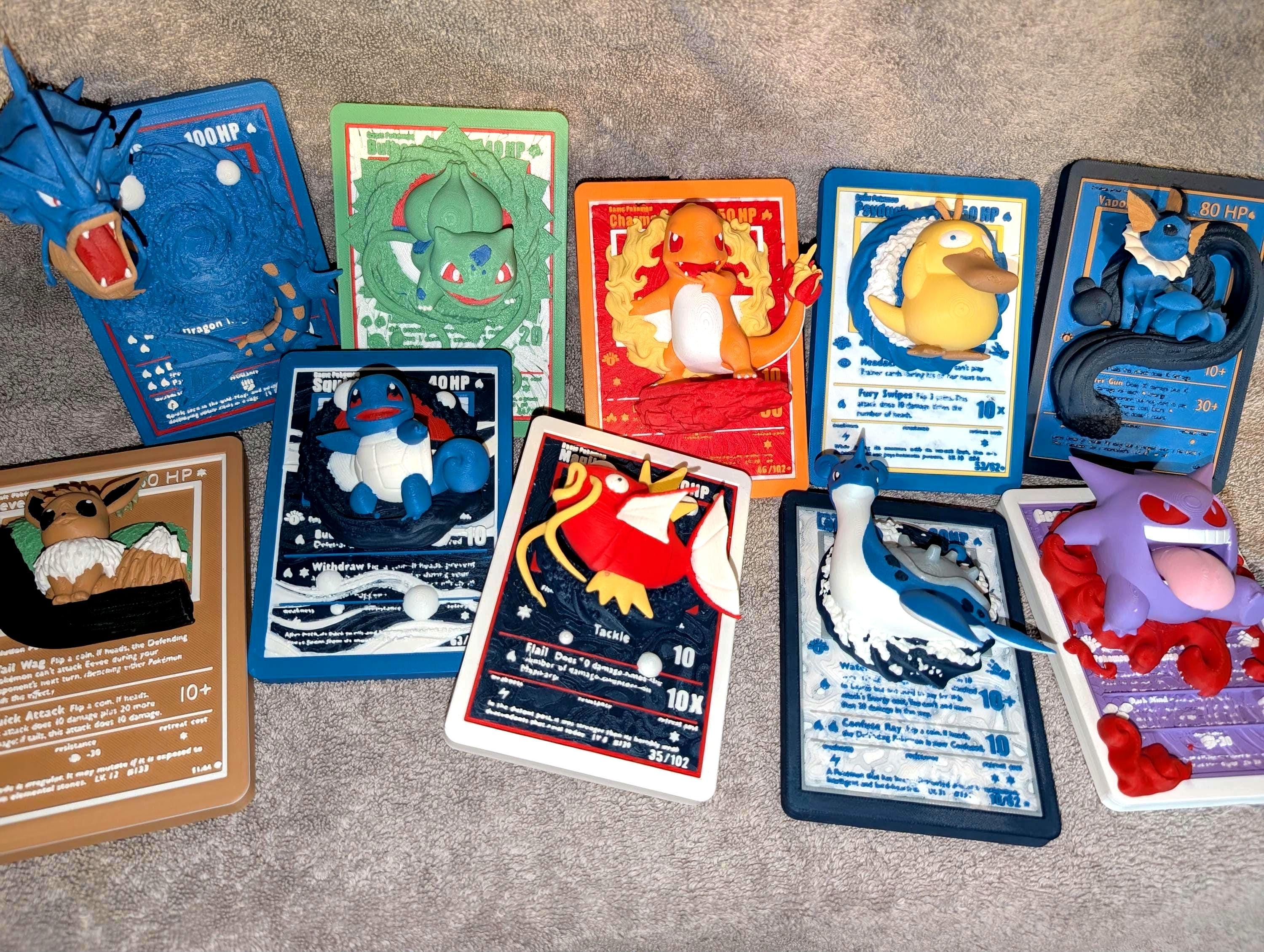 3d Pokemoncard - Etsy Canada