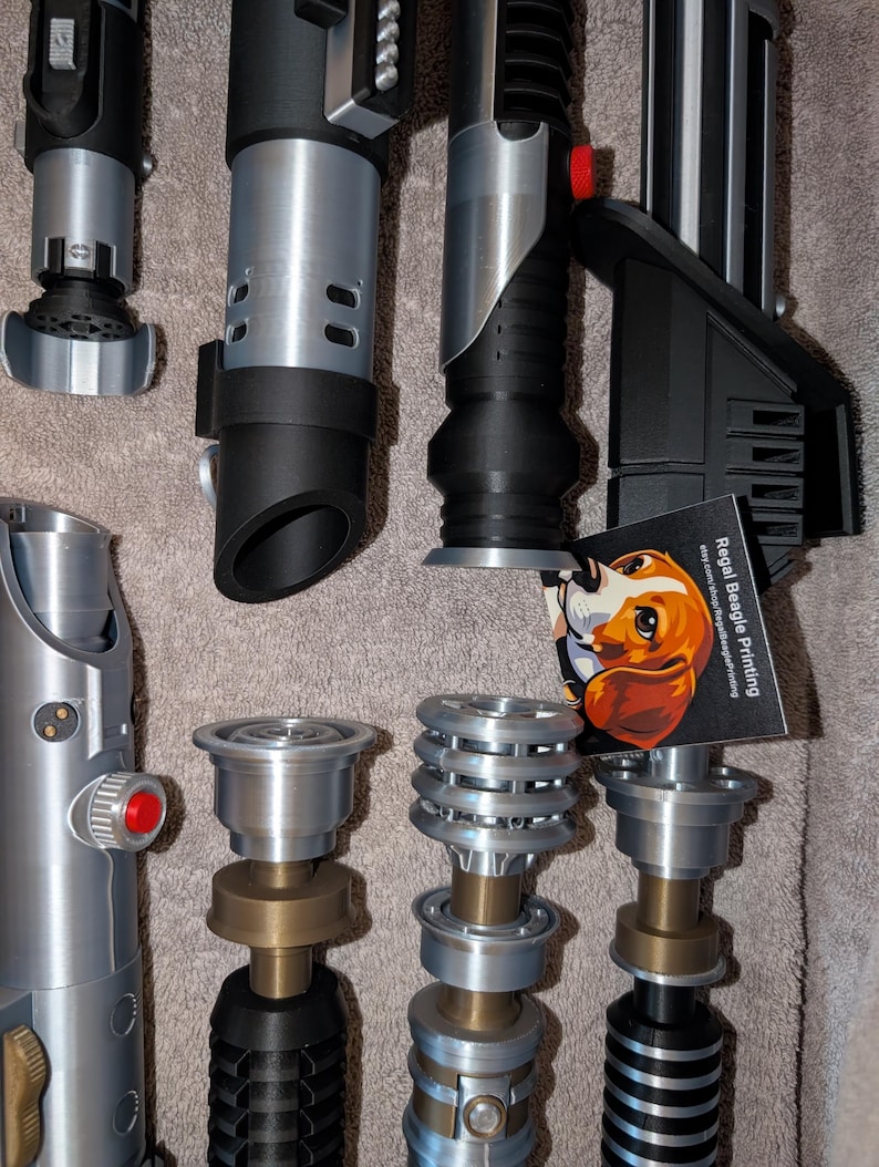 Lightsaber Hilts for Cosplay (lightweight, 3D Printed) - Etsy Australia