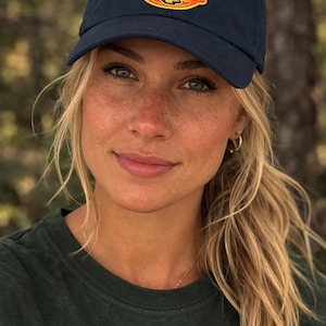 Gorra de papá con parche de hongos Morel Hunter / gorra con logotipo de forraje bordado