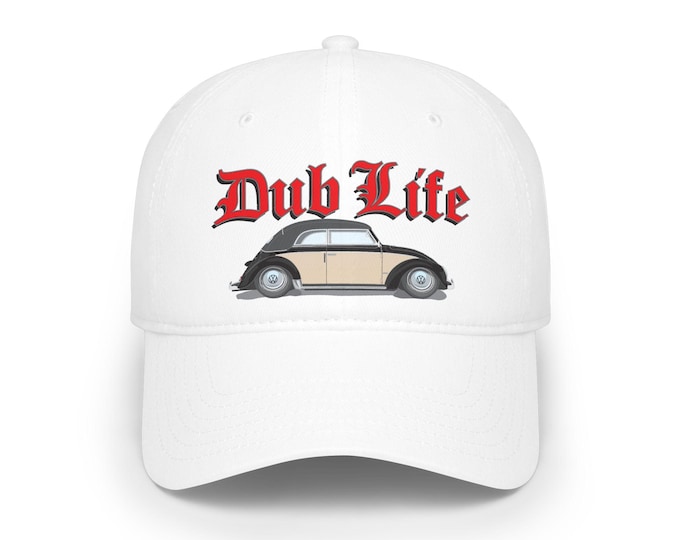 Dub Life Vintage VW Beetle Cap | Embroidered Car Logo
