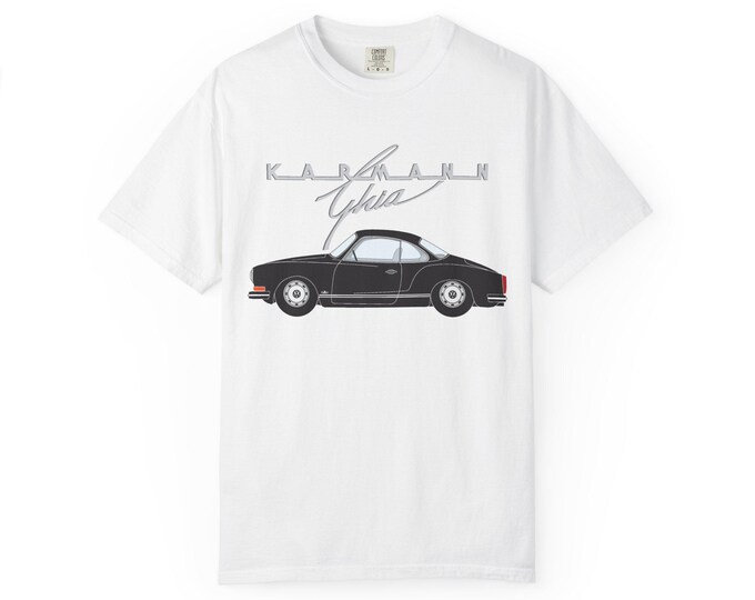Vintage Karmann Illustration T-shirt | Classic Sports Car Tee