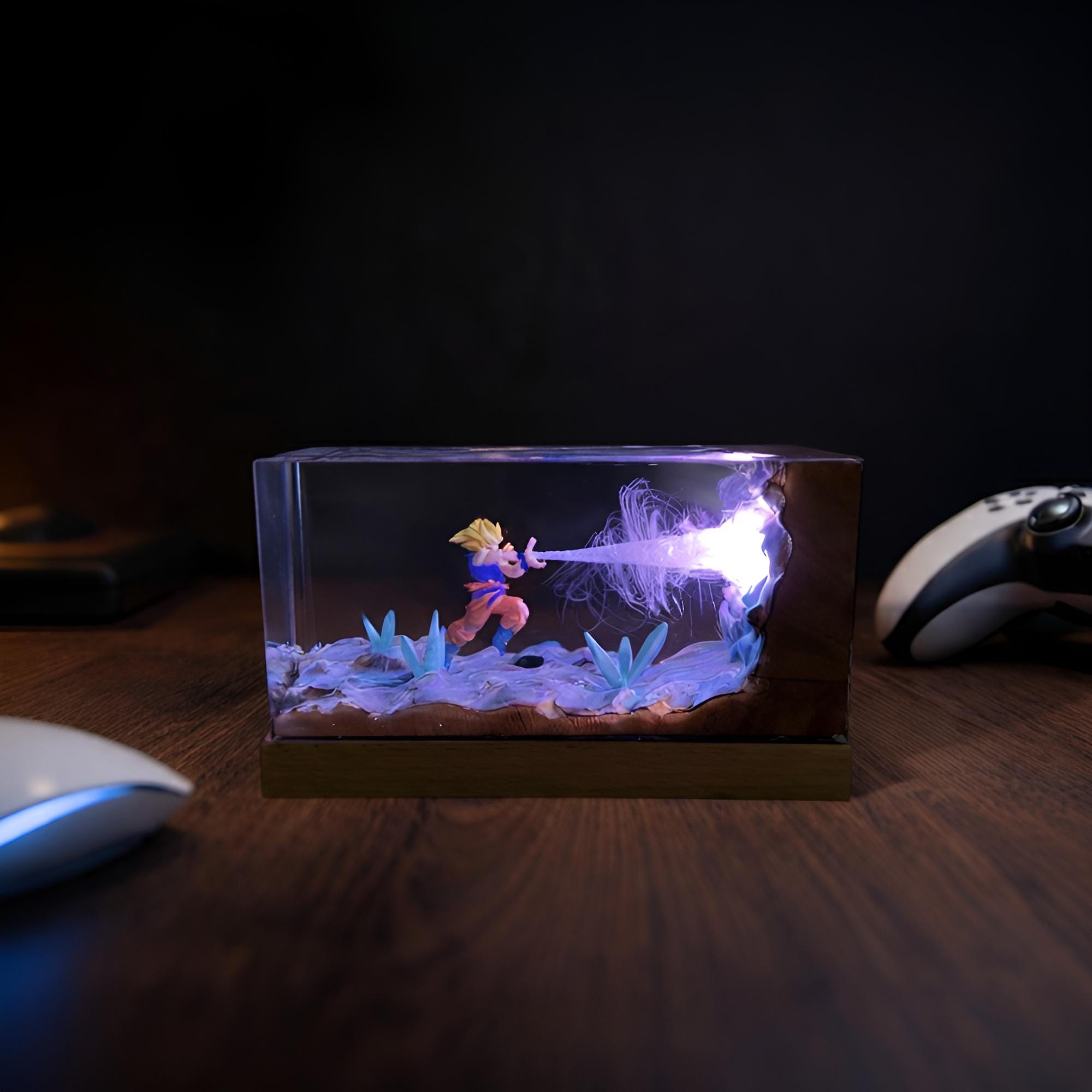 Figurine 'Dragon Ball Zero' - Son Goku Kamehameha - 11 cm