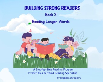 Building Strong Readers Workbook: Consonant Blends & Digraphs Practice (Digital Download)