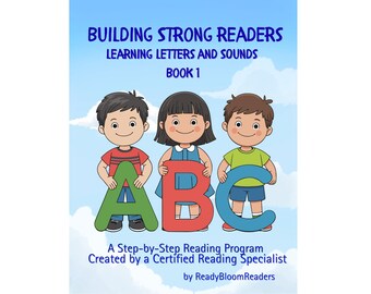 Learning Letters and Sounds - Building Strong Readers Book 1(Digital Download)