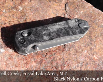 Civivi Yonder TopoScale Handle Scales - topographic contours