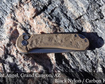 Civivi Elementum 2 TopoScale Handle Scales - topographic contours