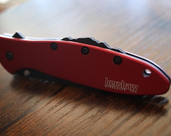 Kershaw Leek Backspacer - Flatirons Mountain Range
