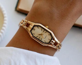 Vintage Stainless Steel Women’s Watch – Retro Classic Minimal Style