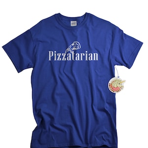 Pizza Tshirt Pizzatarian Pizza Shirt for Men funny birthday gift for son or college student pizza gifts for him image 1