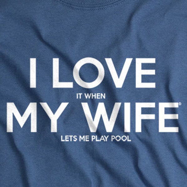Billiards Wife Shirt - Etsy