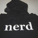 Nerd sweater geek hoodie men women teen nerdy geek geekery sweatshirt sizes S-3XL in black blue green red maroon pink gray brown and more 