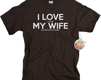 Guitar T shirt - Fathers Day Gifts for Husband or Dad - Guitar Tshirt - Musician Gifts