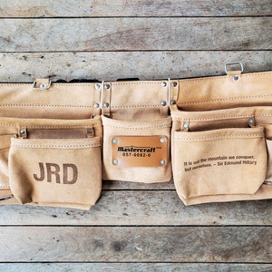 Personalized Tool Belt | Gift For Dad | Gift For Husband from Son | Christmas Gift for Husband | Gift for Dad from Son