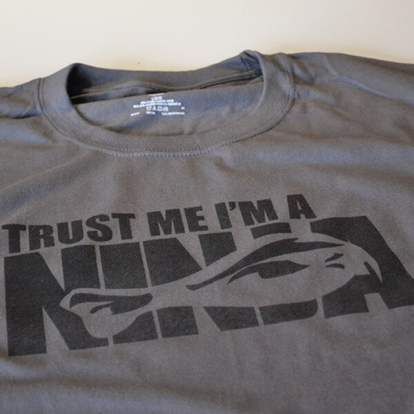 YOUTH Trust me Im a ninja funny geek kids boys girls child children t shirt size Large or choice of S,M,L,XL