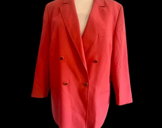 True Vintage Double Breasted Nino Der Stoff Blazer - Size 20