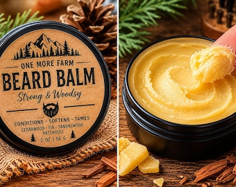 Bálsamo para barba – Bálsamo acondicionador con aroma a bosque intenso