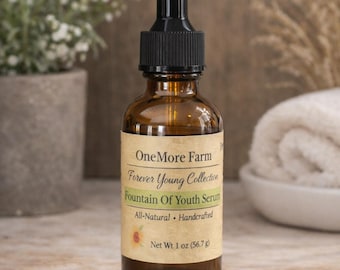 Suero facial Bakuchiol / Incienso, rosa mosqueta, jojoba / Alternativa natural al retinol