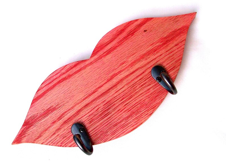 MUSTACHE LIPS COAT Racks / Hangers / His and Hers Set Etsy