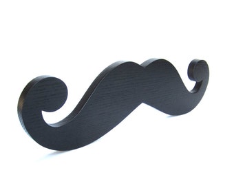 BIG MUSTACHE HANGING / Black