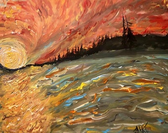 Wildfire and Falls