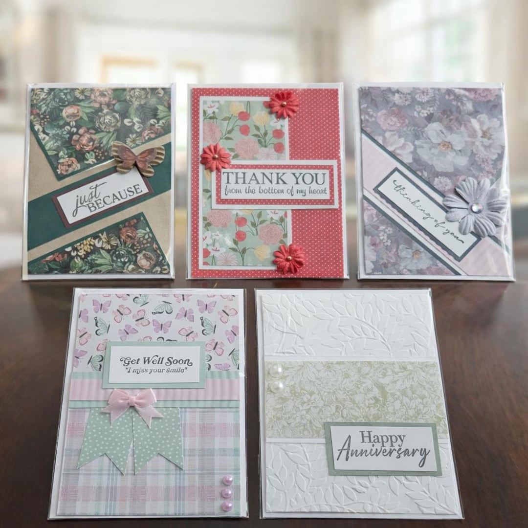 Variety Pack of 10 Greeting Cards - Etsy
