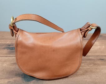 Vintage Coach Ergo 9227 Brown Leather Hobo Shoulder Bag 2002 - Etsy