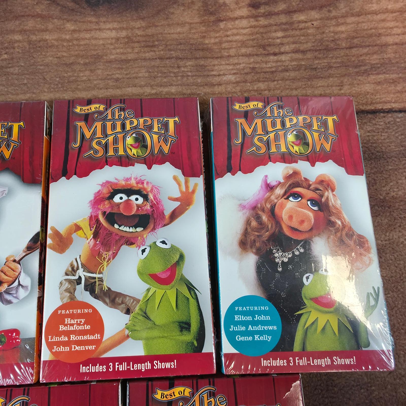 Time Life Best of the Muppet Show VHS Set 7 Tapes 4 New 3 Used Jim ...