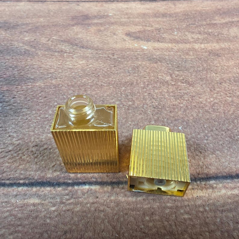Step Paris Perfume Atomizer Women OS Gold Excellent Ribbed Refillable France image 7