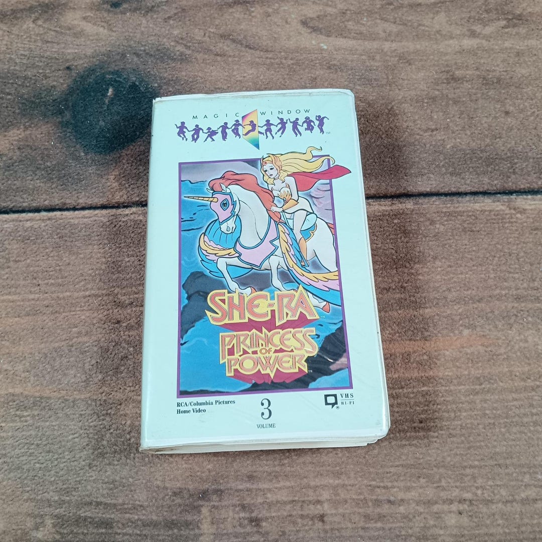 She Ra Princess Of Power Vol 3 VHS Magic Window RCA Columbia Pictures she-ra-princess-of-power-vol-3-vhs-magic-window-rca-columbia-pictures
