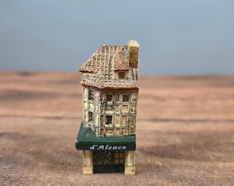 Vintage J Carlton Miniature House #213513 Hand Painted - Etsy
