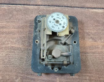 Mechanical Temperature Gauge Industrial OS Black Fair 0-120 Deg F Brass