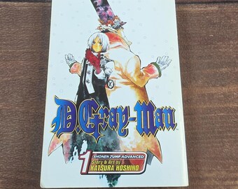 Viz Media D.Gray-man Vol 1 Manga OS Multicolor Good Shonen Jump Advanced English