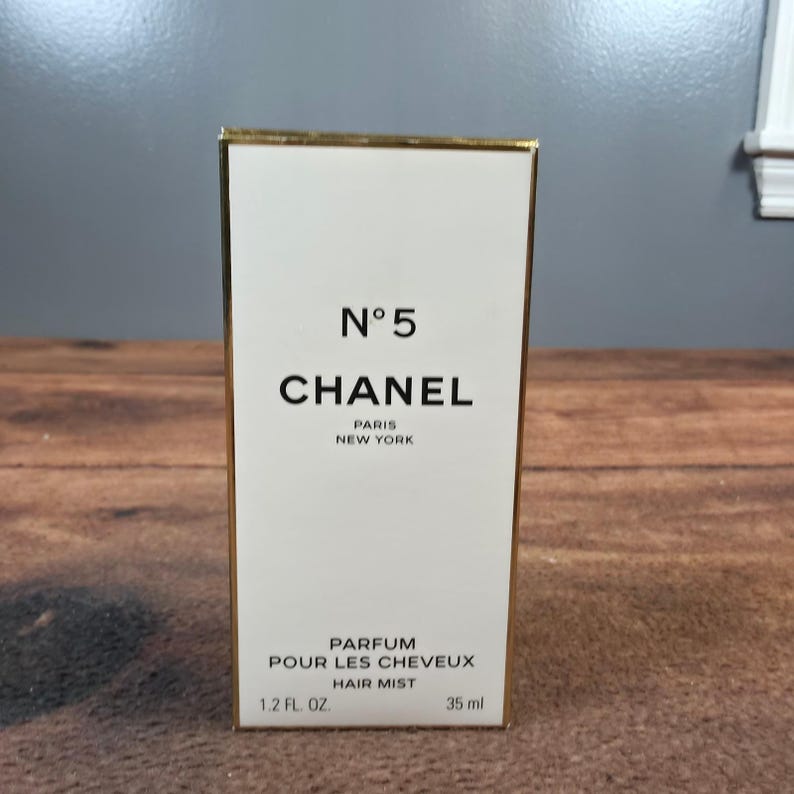 Chanel No. 5 Hair Mist Women 35ml Gold Good Parfum Pour Les Cheveux Box image 10