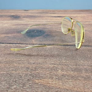 Ray-Ban Aviator Glasses Bausch & Lomb Gold Vintage FRAMES ONLY L2823 NYAS image 9