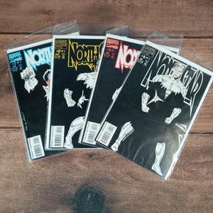 Marvel Comics Northstar Comic Book Set 1-4 OS Black Excellent Complete Run