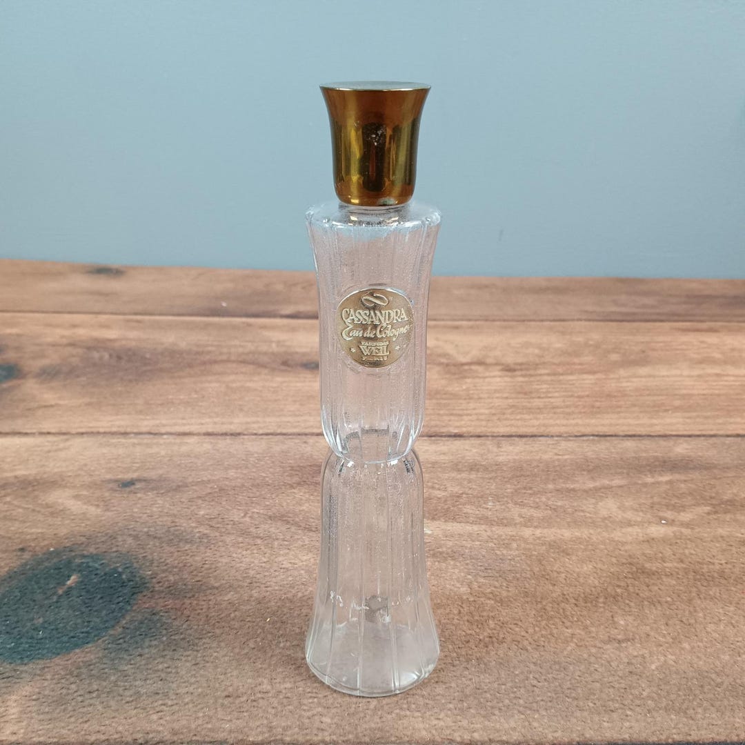 Geisel Cologne Vintage Parfums Weil Cassandra Eau De Cologne Glass Bottle Made in ...