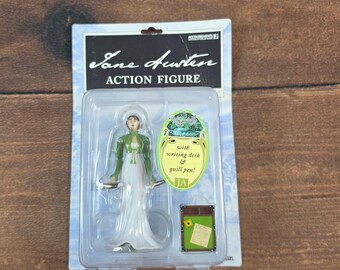 付属品 ジェーン・オースティン アクションフィギュア グリーン 新品 折り目付きカード デスクアクセサリー