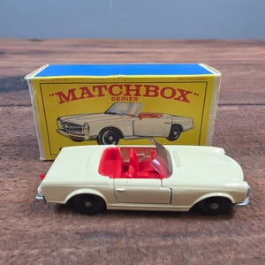 Matchbox Mercedes 230 Sl No. 27 - Etsy