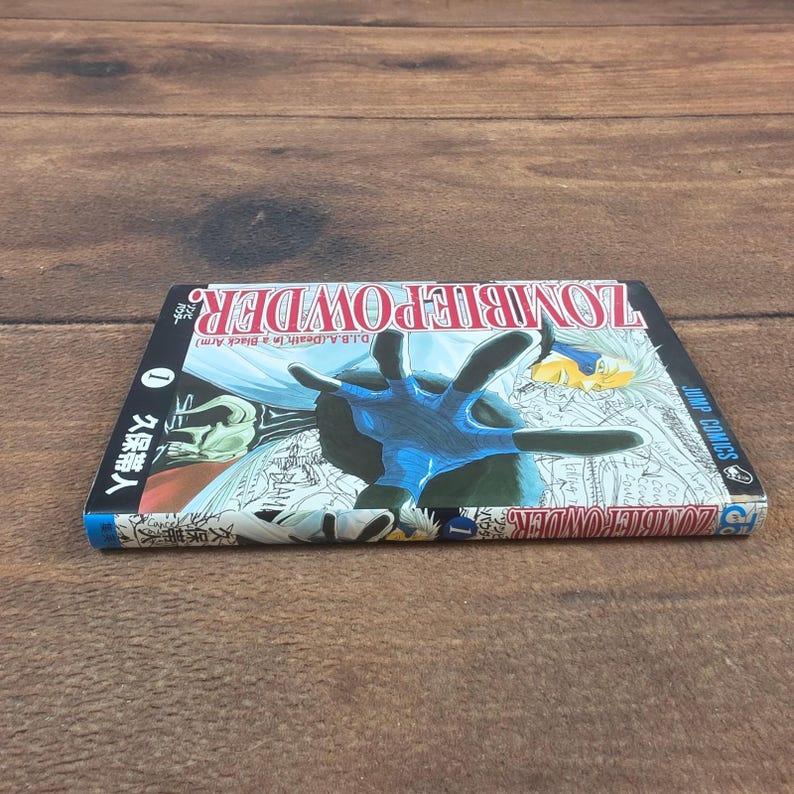 Jump Comics Zombiepowder Vol 1 Japanese Tite Kubo OS White Good Shonen Manga image 3