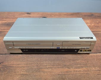 SV2000 dvd-recorder videorecorder combo WV20V6 zilver uitstekend 4-kops hifi progressief
