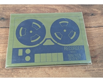 Jaarboek van Ottawa High School 1970 Kansas Green Goede Vintage The Recorder Vol 27