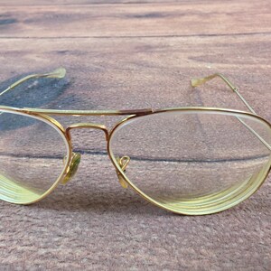 Ray-Ban Aviator Glasses Bausch & Lomb Gold Vintage FRAMES ONLY L2823 NYAS image 6