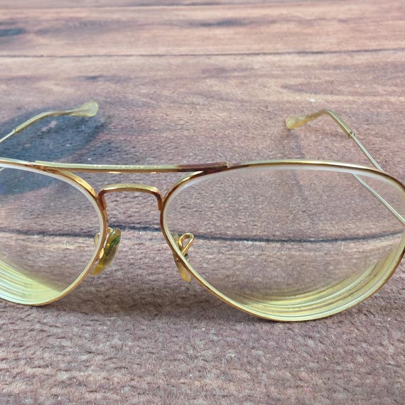 Ray-Ban Aviator Glasses Bausch & Lomb Gold Vintage FRAMES ONLY L2823 NYAS View 6